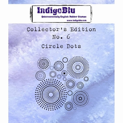 IndigoBlu stempel Collector's Edition 6 Circle Dots