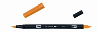 Tombow ABT Dual Brush pen Orange | nr 933