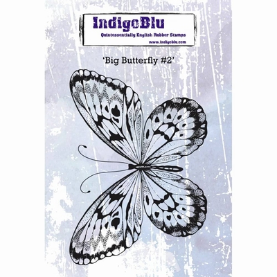 IndigoBlu stempel Big Butterfly #2