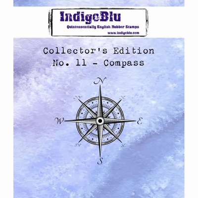 IndigoBlu stempel Collector's Edition 11 Compass