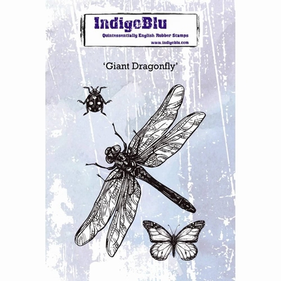 IndigoBlu stempel Giant Dragonfly | Grote Libel