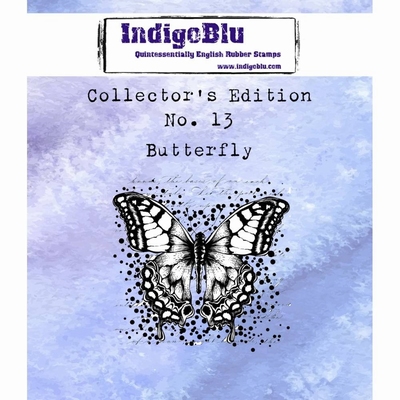 IndigoBlu stempel Collector's Edition 13 Butterfly