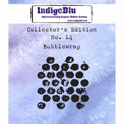 IndigoBlu stempel Collector's Edition 14 Bubblewrap