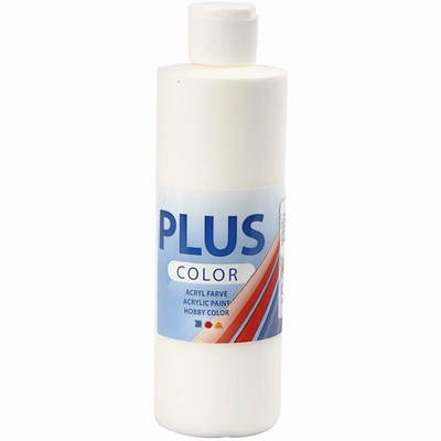 Plus Color Acrylverf Off White  250 ml