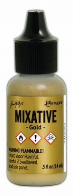 Ranger Alcohol Ink 15 ml - gold | Mixative