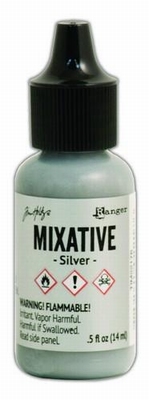 Ranger Alcohol Ink 15 ml - silver | Mixative