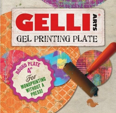 Gelli Plate rond - 4 inch | Gelli Arts