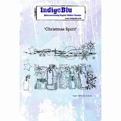IndigoBlu stempel Art Christmas Spirit