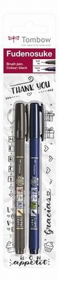 Tombow Brush pen Fudenosuke BS & BH