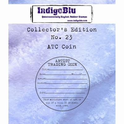 IndigoBlu stempel Collector's Edition 23 ATC Coin