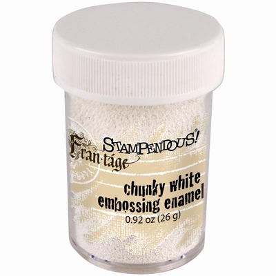 Stampendous Fran-táge Chunky White