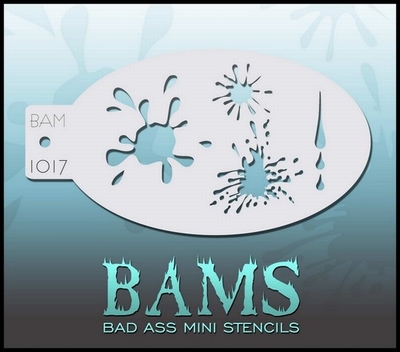 Bad Ass Mini Stencil 1017 | Spat