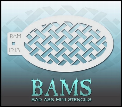 Bad Ass Mini Stencil 1213