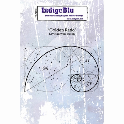 IndigoBlu stempel Golden Ratio | designed by Kay Haliwell