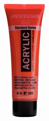 Amsterdam Acrylverf 20 ml Naftolrood Licht