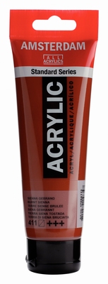 Amsterdam Acrylverf 120 ml Sienna Gebrand