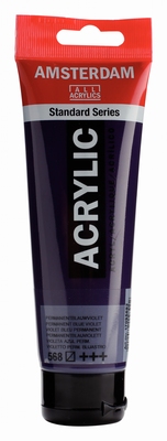 Amsterdam Acrylverf 120 ml Permanentblauwviolet