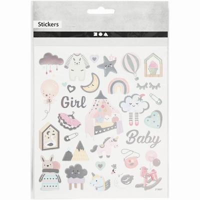 Stickers - Baby Girl