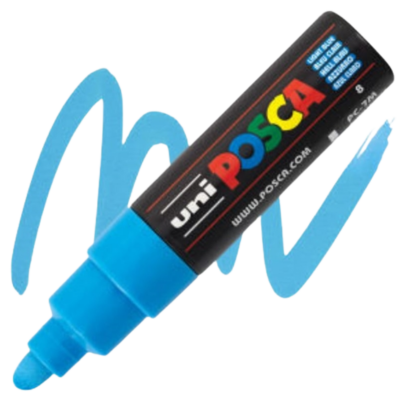 Posca 7M Lichtblauw