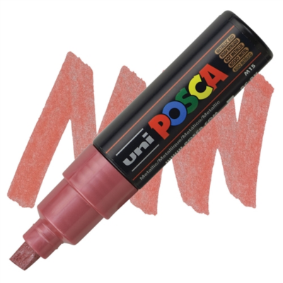 Posca 8K Metallic rood