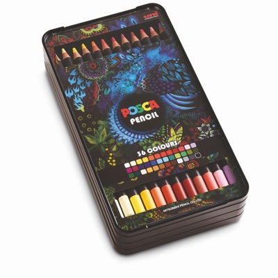 Doos van 36 Posca Pencil  | Assortiment kleurpotloden