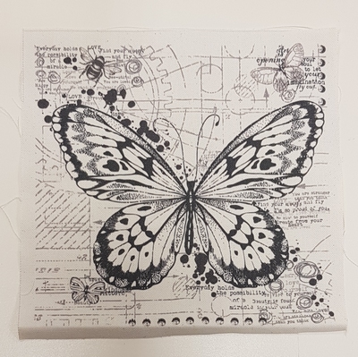 IndigoBlu FABRIC - Butterfly