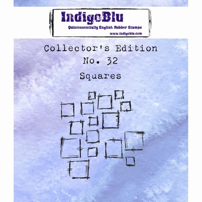 IndigoBlu stempel Collectors Edition no 32 Squares