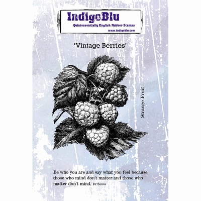 IndigoBlu stempel Vintage Berries ( Bramen | Bessen )