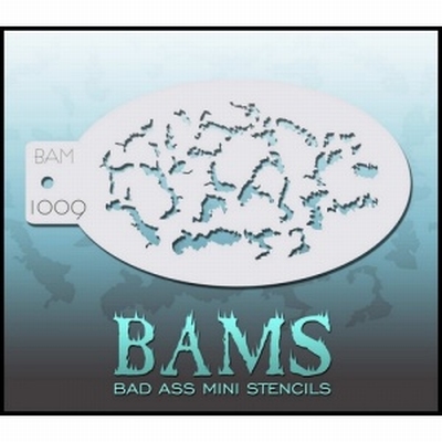 Bad Ass Mini Stencil 1009 | Spat