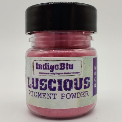 Luscious Pigment Powder | IndigoBlu | Rose | 25ml
