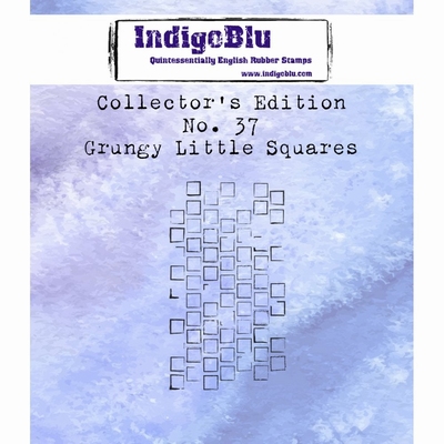 IndigoBlu stempel Collectors Edition no 37 Grungy Little Squ