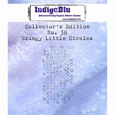 IndigoBlu stempel Collectors Edition no 38 Grungy Little Cir