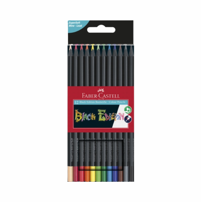 Faber Castell | Black Edition | 12 kleurpotloden