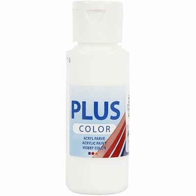 Plus Color Acrylverf White 60 ml