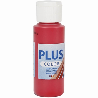 Plus Color Acrylverf Berry Red 60 ml