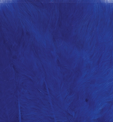 Marabou Feathers,Cobalt blue,15pcs