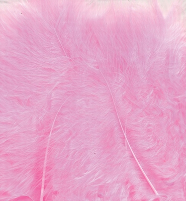 Marabou Feathers,Pink,15pcs