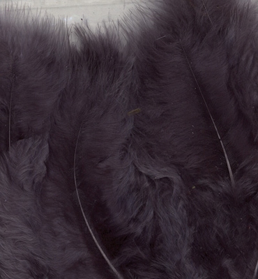 Marabou Feathers,Gray,15pcs