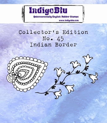 IndigoBlu stempel Collectors Edition no 45 Indian Border
