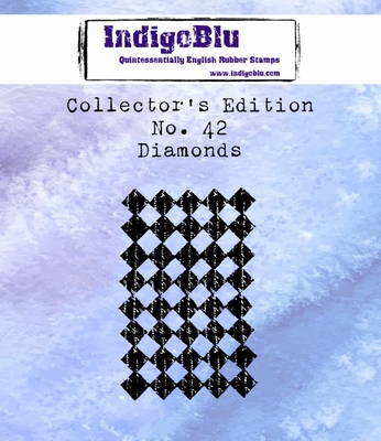 IndigoBlu stempel Collectors Edition no 42 Diamonds