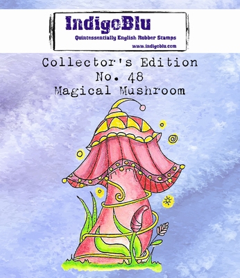 IndigoBlu stempel Collectors Edition no 48 Magical Mushroom