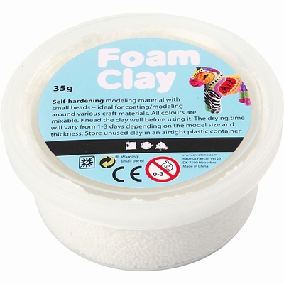 Foam Clay Wit | 35 gr