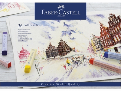 Faber Castell Soft pastel - etui a 36 stuks