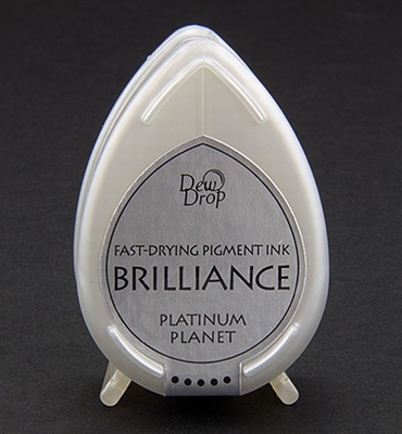Brilliance Dew Drop inktkussen Platinum Planet