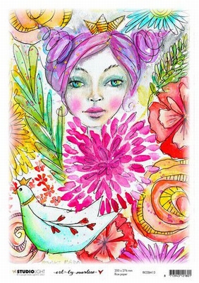 Studio Light By Marlene Rice Paper Marlene's World nr.13 | 2