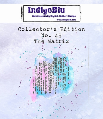 IndigoBlu stempel Collectors Edition no 49 The Matrix