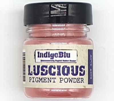 Luscious Pigment Powder | IndigoBlu | Rosy Glow | 25ml