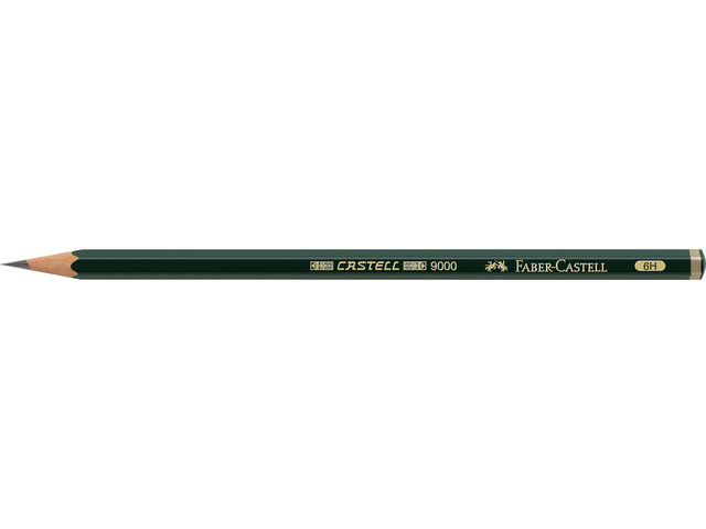 Grafiet potlood Faber Castell 9000 6H | Tekenpotlood
