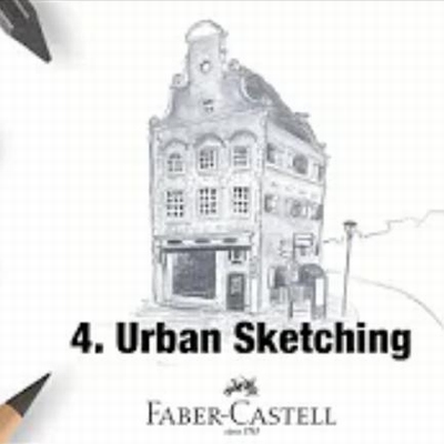 Workshop Grafiet deel 4 Urban Sketching