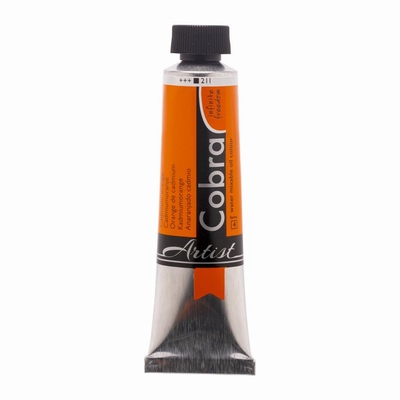 Cobra Artist Tube 40 ml Cadmiumoranje 211
